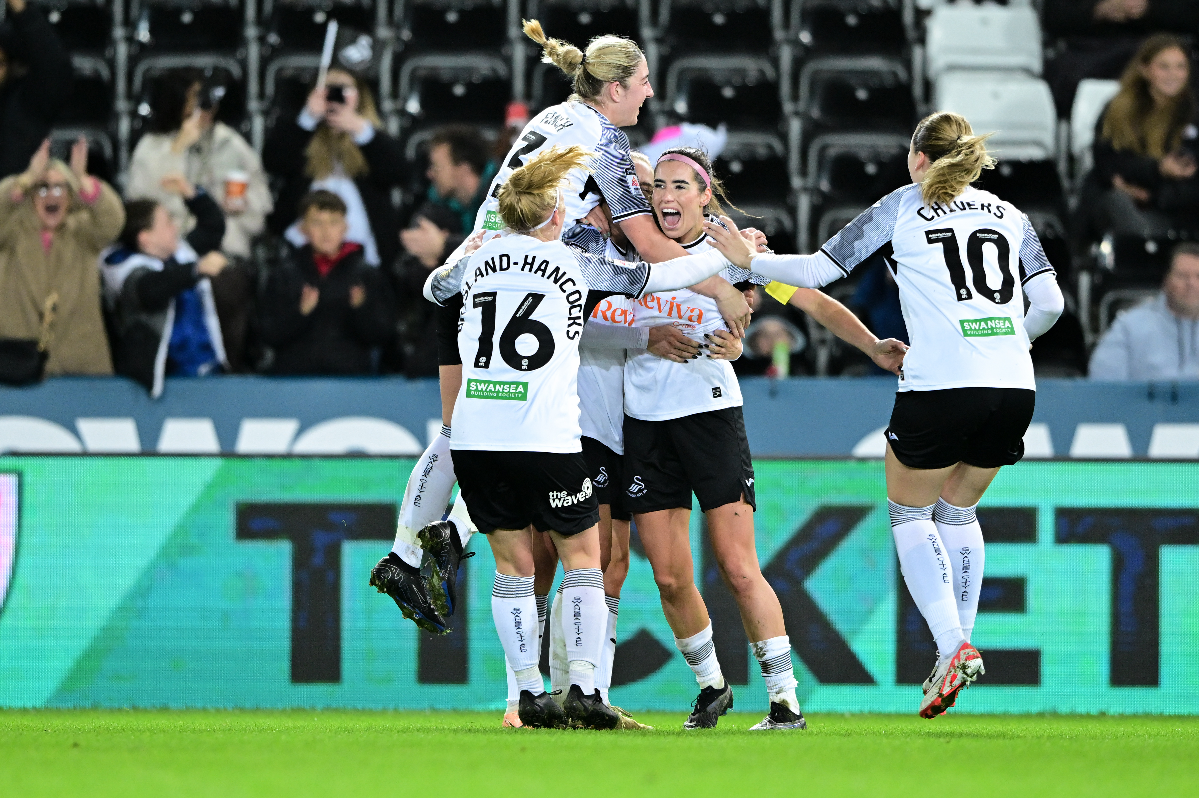 Cardiff City Women win top of the table derby at Swansea