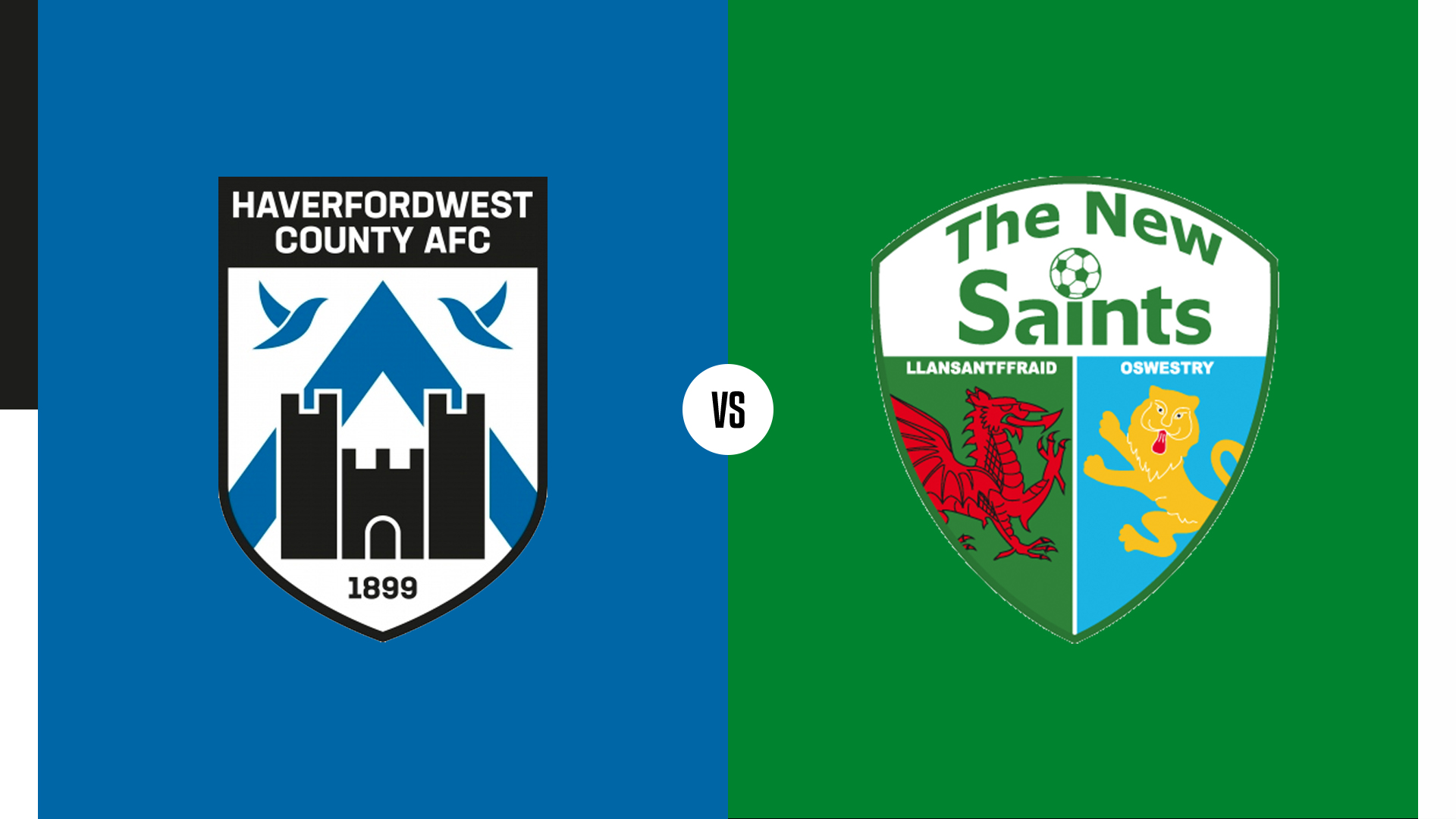 Haverfordwest County v TNS badges