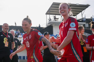 International Football, UEFA Women’s Euro 2025 qualifier, Kosovo V Wales, Zahir Pajaziti Stadium, Kosovo.