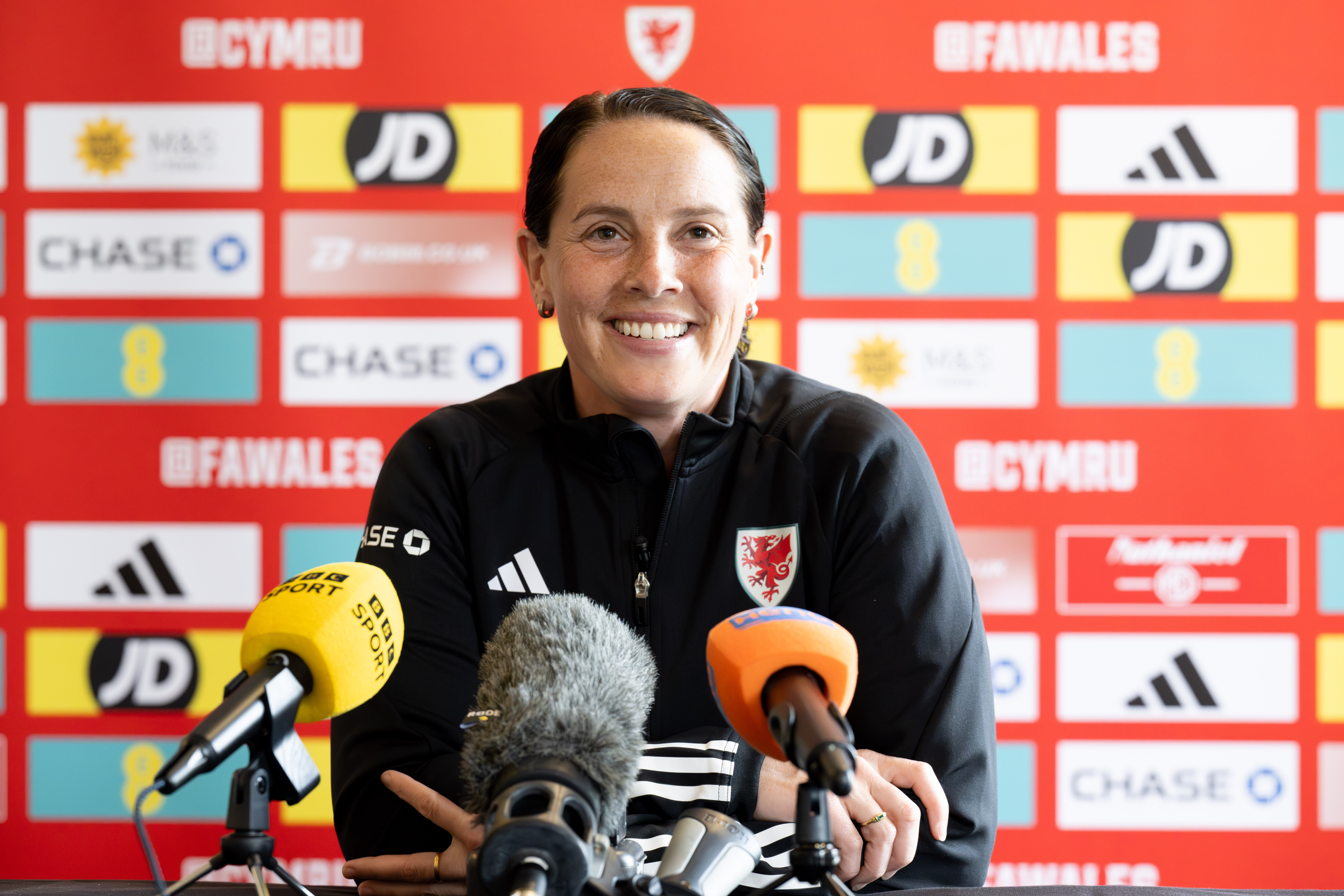 Wales head coach Rhian Wilkinson