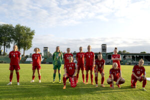 Ukraine V Cymru at Stadion Miejski W Grodzisku, in Poznan , Wales, UK.