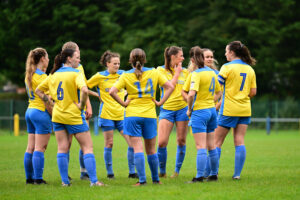 Genero Adran Trophy Group 3 fixture between Cwmbran Celtic FC Women and Briton Ferry Llansawel Ladies FC at the Avondale Motor Park Arena, Cwmbran, Wales.