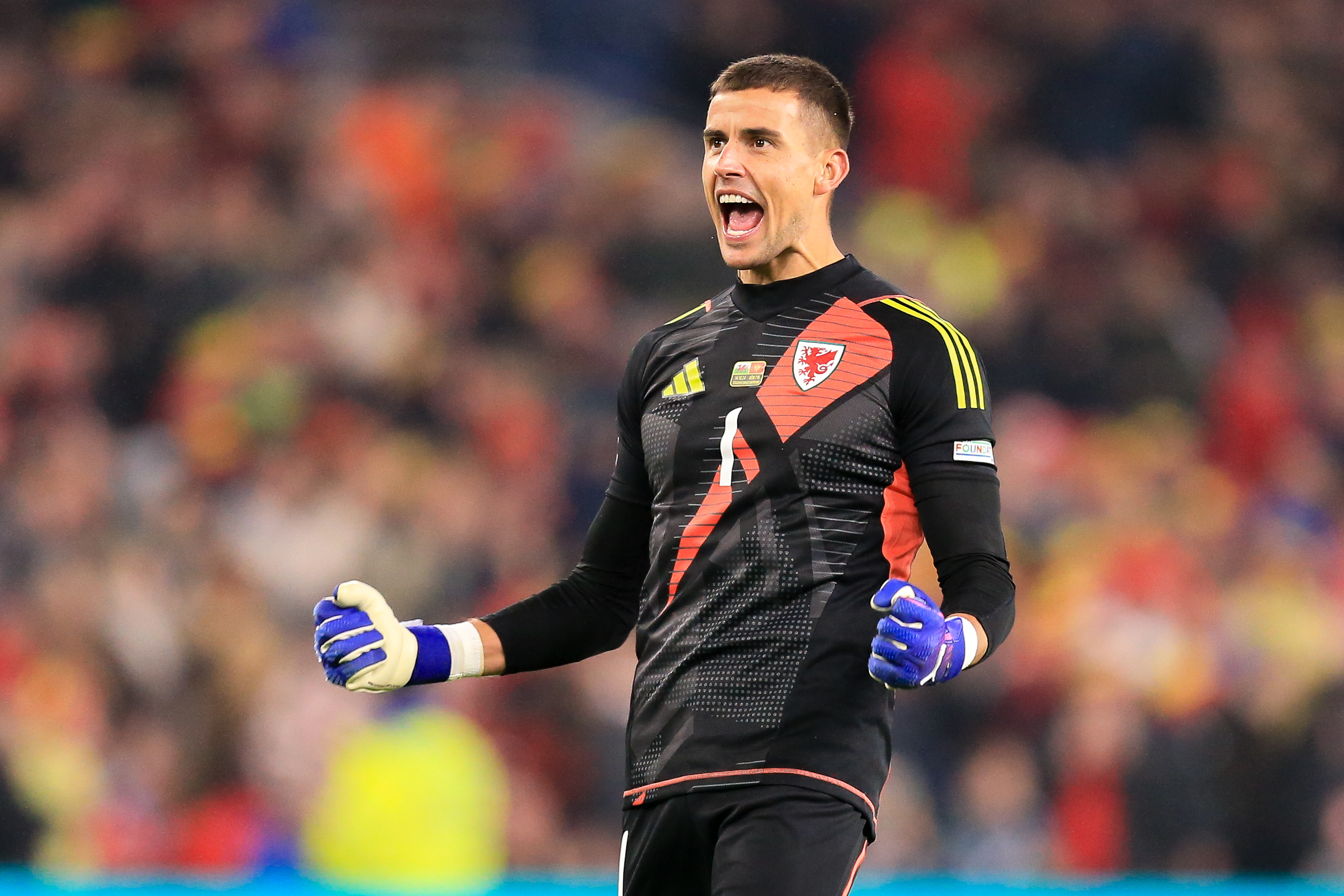 Leeds United and Wales goalkeeper Karl Darlow
