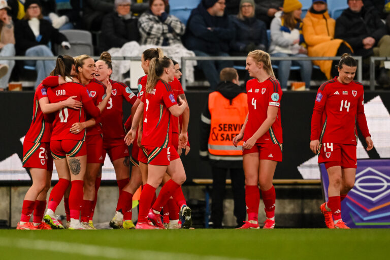 International Football, UEFA Women’s Nations League A Match between Sweden and Wales at Gamla Ullevi Stadium in Gothenburg, Sweden