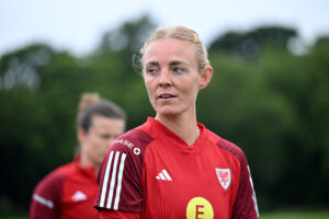Cymru Women training session at the Vale Resort, Cardiff, Wales, UK.