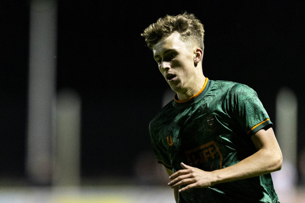 Jake Barrow of Llantwit Major in action.
Ammanford v Llantwit Major in the Welsh Blood Service Cup at The Recreation Ground on the 30th August 2024