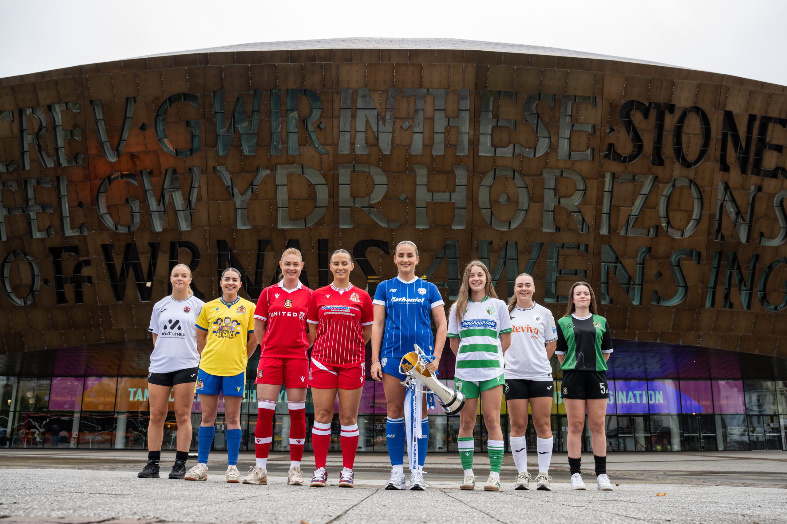 Football, Genero Adran Premier League Launch Day at the Wales Millennium Centre on the 02nd September 2025
