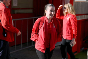 Genero Adran Premier fixture between Briton Ferry Llansawel Ladies and Cardiff City Women FC at Old Road Welfare Ground in Briton Ferry, Wales