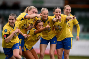 Genero Adran Trophy 25/26 Knockout round 1 fixture between Barry Town United Women and Cascade YC Women FC at Jenner Park Stadium in Barry