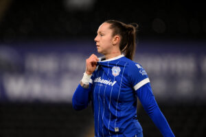 Genero Adran Premier 25/26 Phase 1 fixture betweenSwansea City Women FC and Cardiff City Women FC at the Swansea.com Stadium in Swansea, Wales