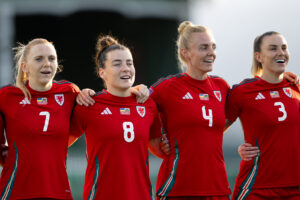 Ukraine V Cymru at Stadion Miejski W Grodzisku, in Poznan , Wales, UK.