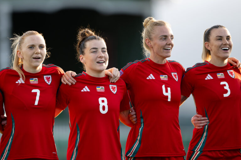 Ukraine V Cymru at Stadion Miejski W Grodzisku, in Poznan , Wales, UK.
