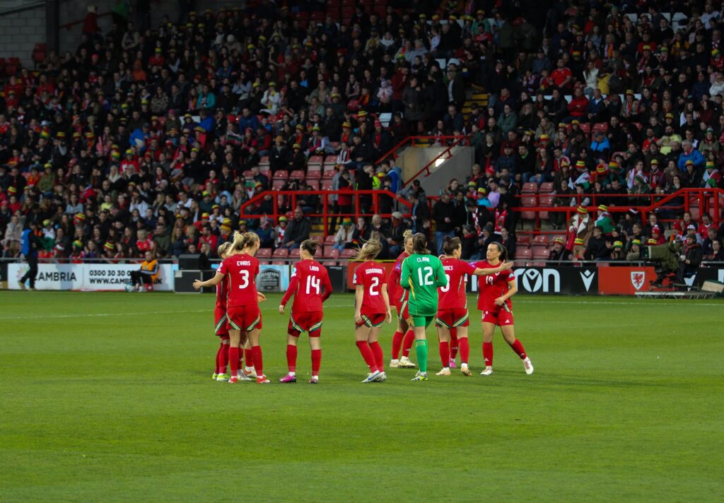Wales vs Croatia at STōK Cae Ras (Image from Mabon Rowlands)