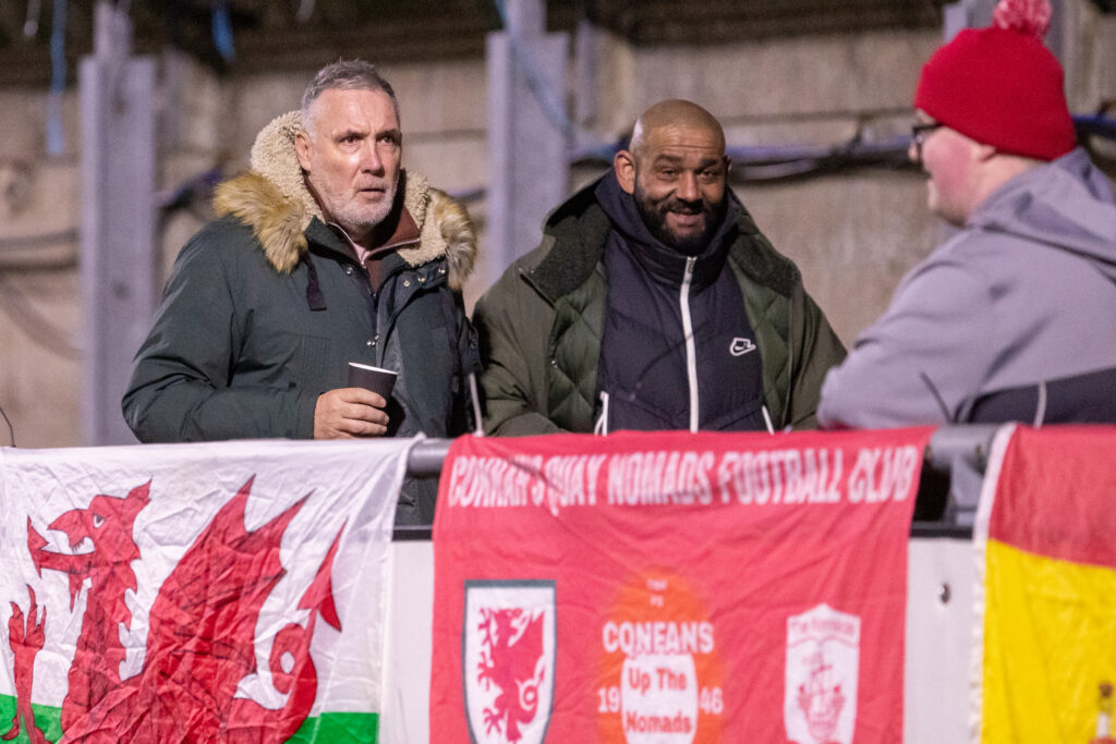 Ex Manchester City and now Manchester United goalkeeper Tony Coton during the JD Cymru Premier fixture between Connah’s Quay Nomads and The New Saints at the Essity Stadium, Flint. 3rd of March, Flint, Wales