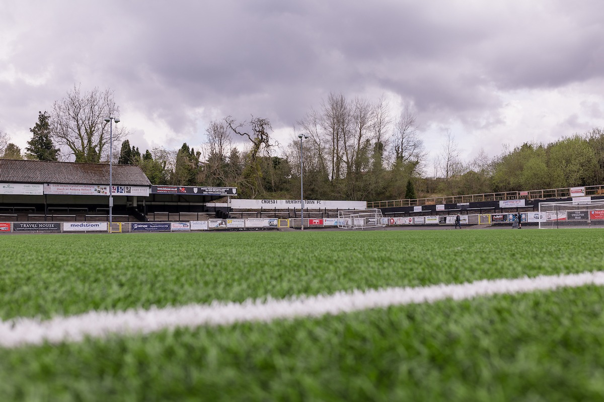 A general view of Penydarren Park, home of Merthyr Town