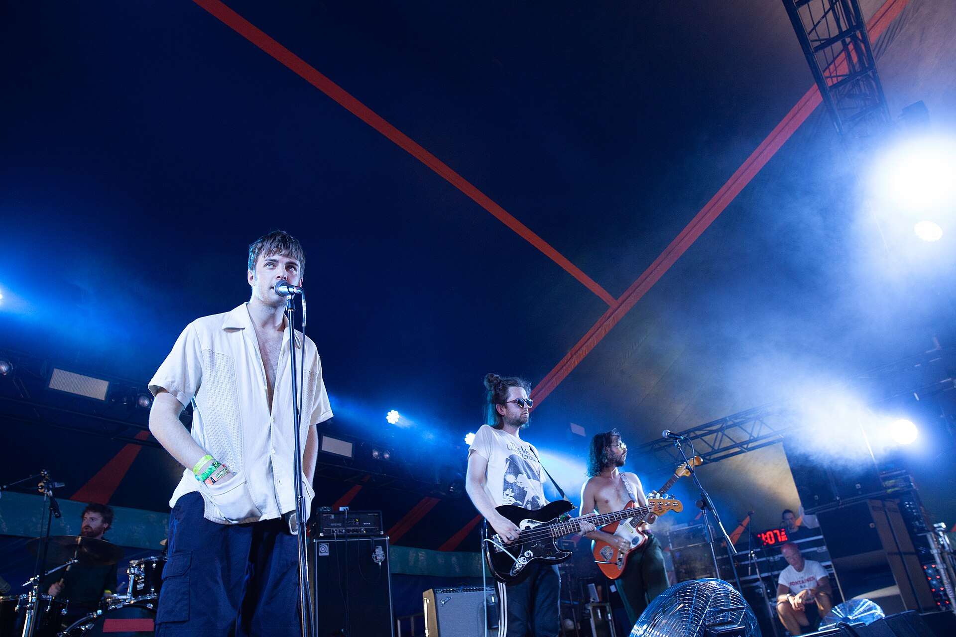 Fontaines DC Performing at Glastonbury in 2019