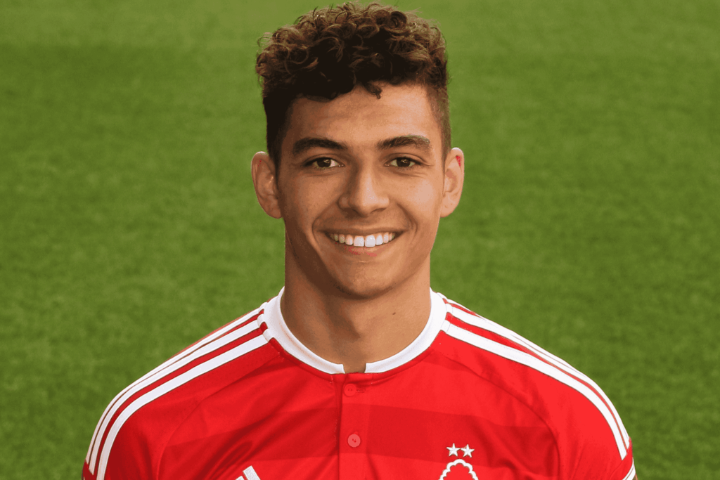 Tyler Walker in Nottingham Forest kit, 2016