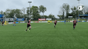Llanishen celebrate promotion to the South Wales Premier League
