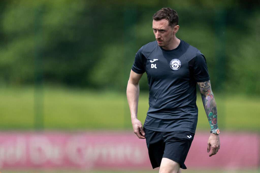 Pontypridd United manager Drew Lewis.
Pontypridd United v Wrexham in the Genero Adran u19 Premier Conference at USW Sports Park on the 9th May 2026