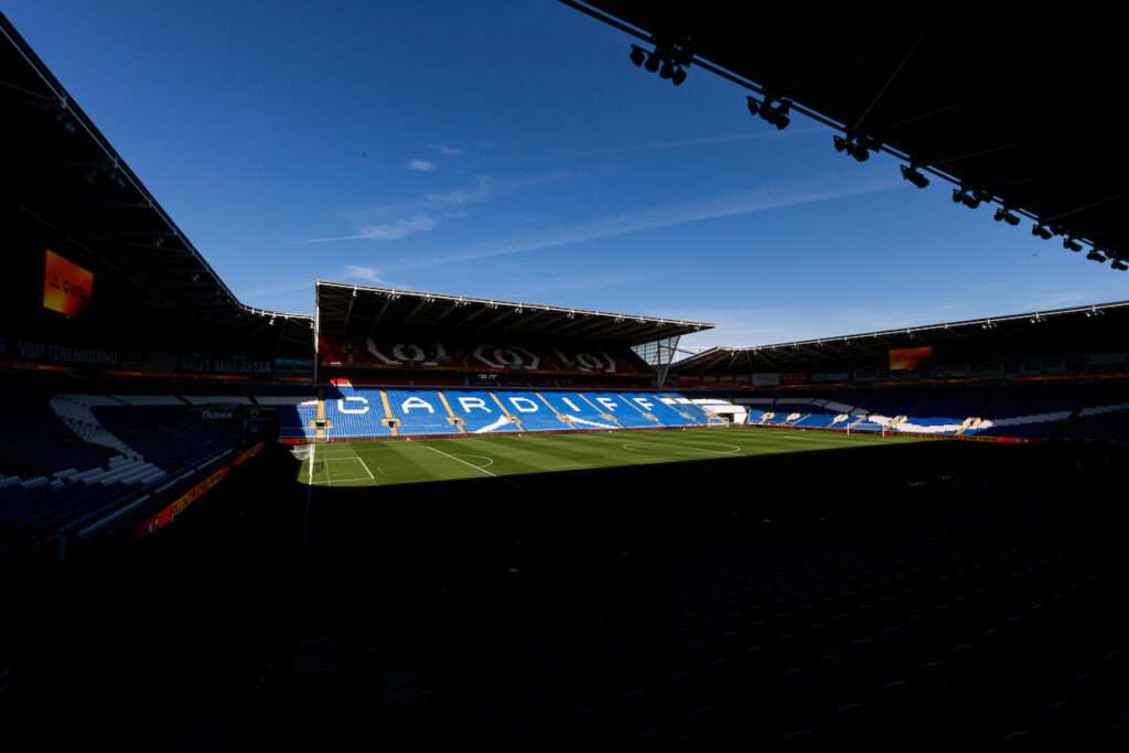 General View ahead of the match.
Penybont v Santa Coloma in the UEFA Europa Conference League First Qualifying Round at the Cardiff City Stadium