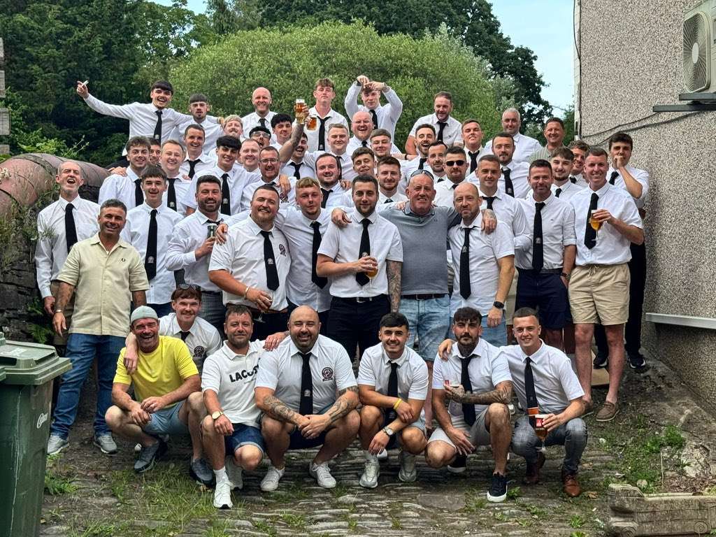 Aberbargoed Buds players during their end of season awards