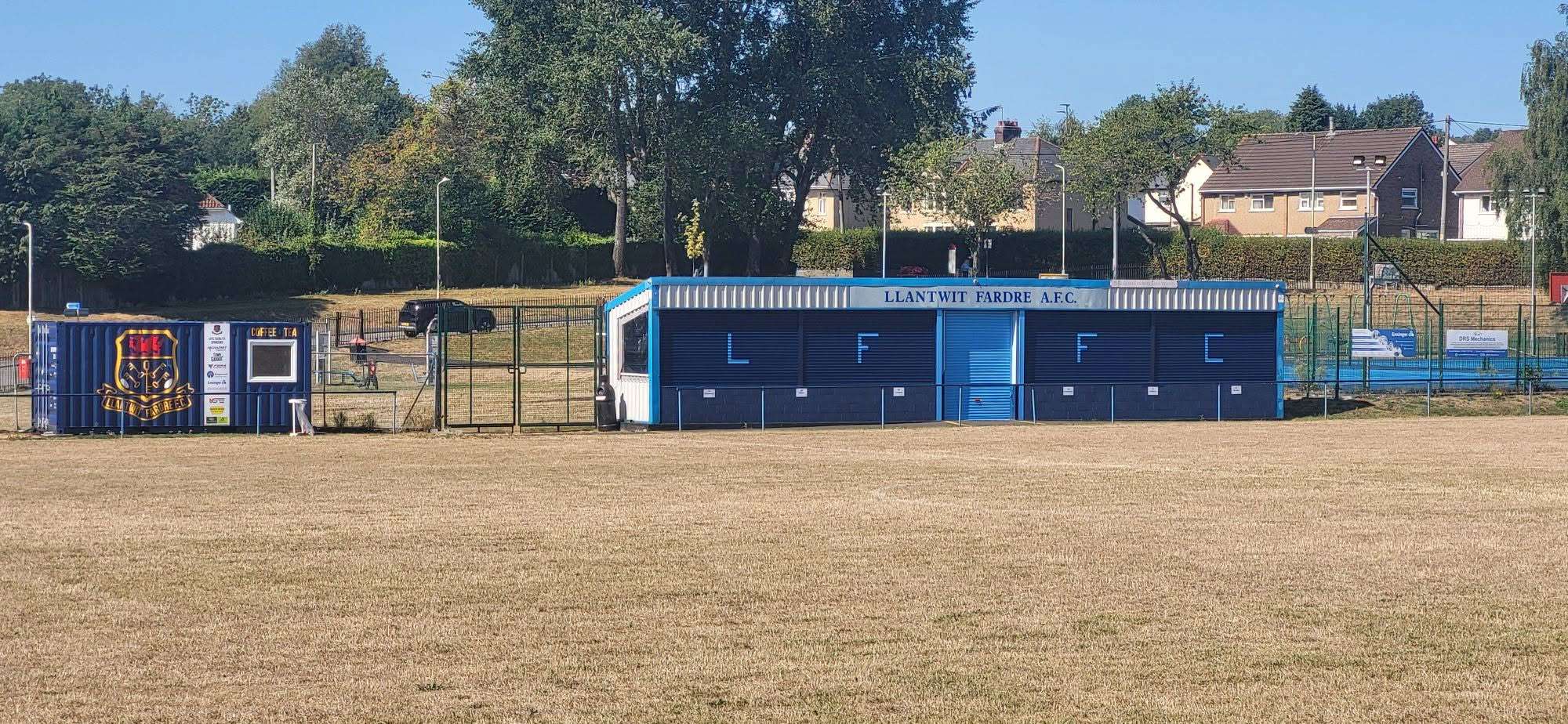 A general view of Llantwit Fardre's Tonteg Park.