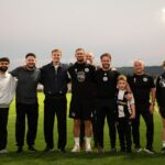 British YouTuber with 686k subscribers and musician visit Welsh top-flight football club
